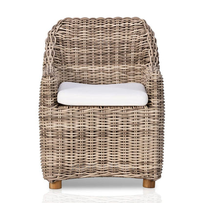 Four Hands - Pembrook - Messina Outdoor Dining Armchair - Venao Ivory - 233671-002 veiw 2
