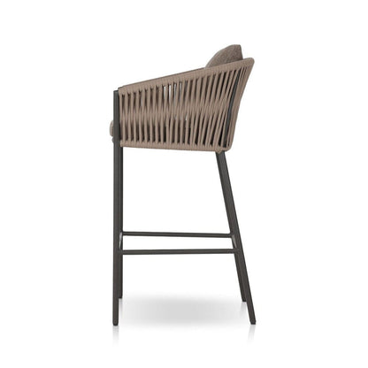 Four Hands - Solano - Porto Outdoor Bar Stool - Ellor Brown - 107039-005 veiw 3