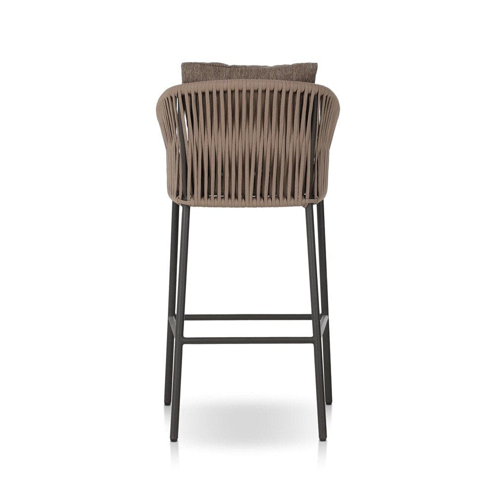 Four Hands - Solano - Porto Outdoor Bar Stool - Ellor Brown - 107039-005 veiw 5
