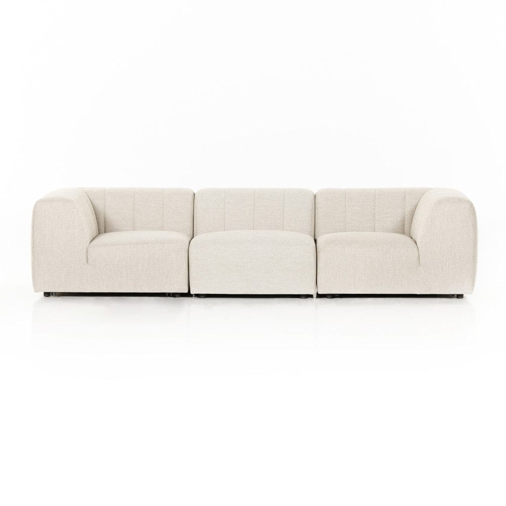 Four Hands - Solano - Gwen Outdoor 3-Piece Sectional Sofa - Faye Sand - 223215-002 view 2
