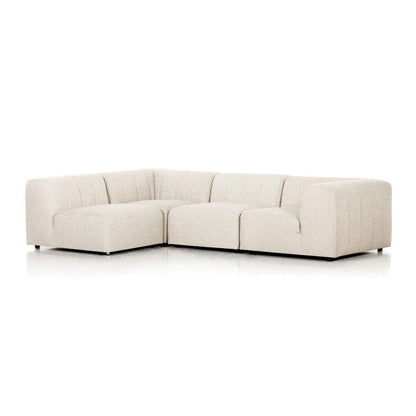 Four Hands - Solano - Gwen Outdoor 4-Piece Sectional - Faye Sand - 223218-002 view 1