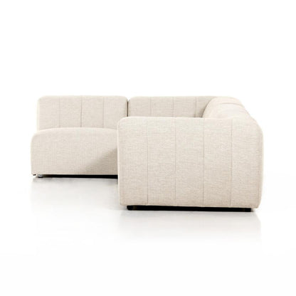 Four Hands - Solano - Gwen Outdoor 4-Piece Sectional - Faye Sand - 223218-002 view 3