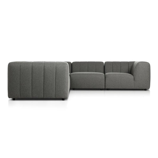 Four Hands - Solano - Gwen Outdoor 5-Piece Sectional - Hayes Charcoal - 223219-005 veiw 2
