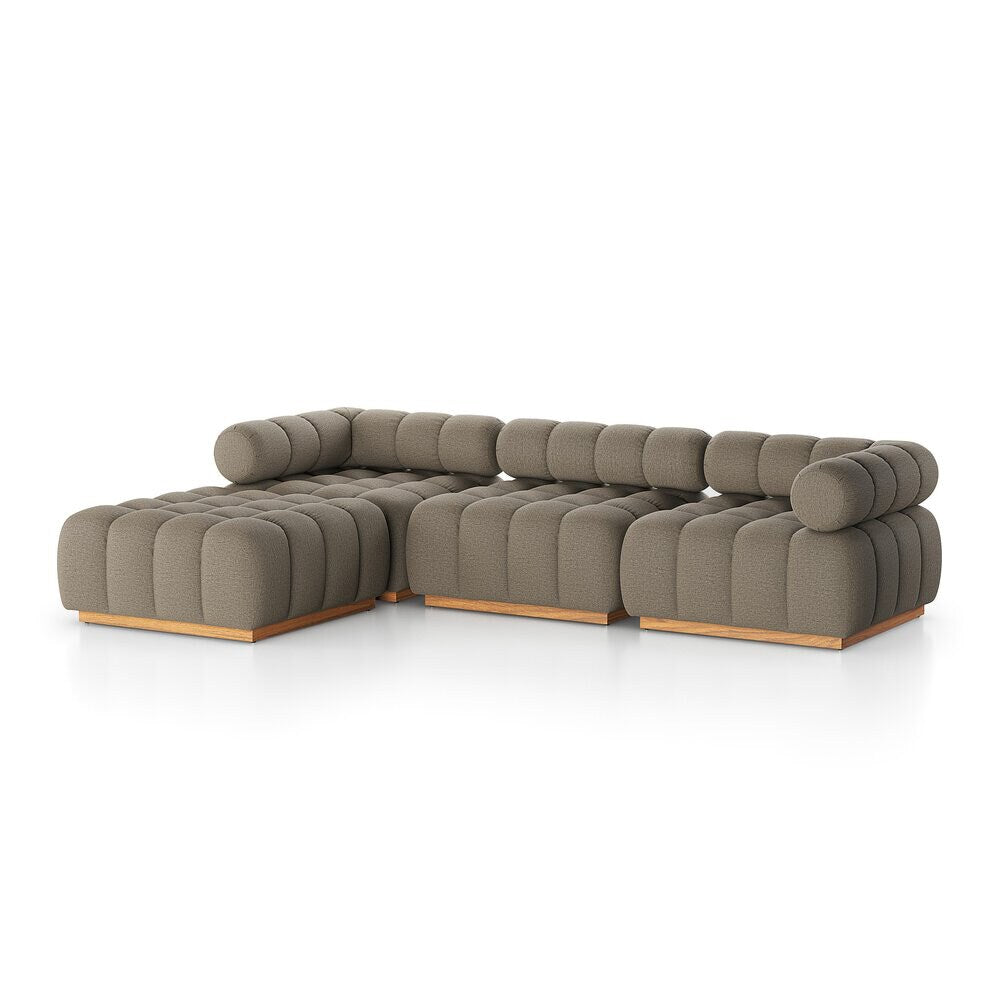 Four Hands - Solano - Roma Outdoor 3-Piece Sectional - Alessi Fawn - 230026-004 veiw 1