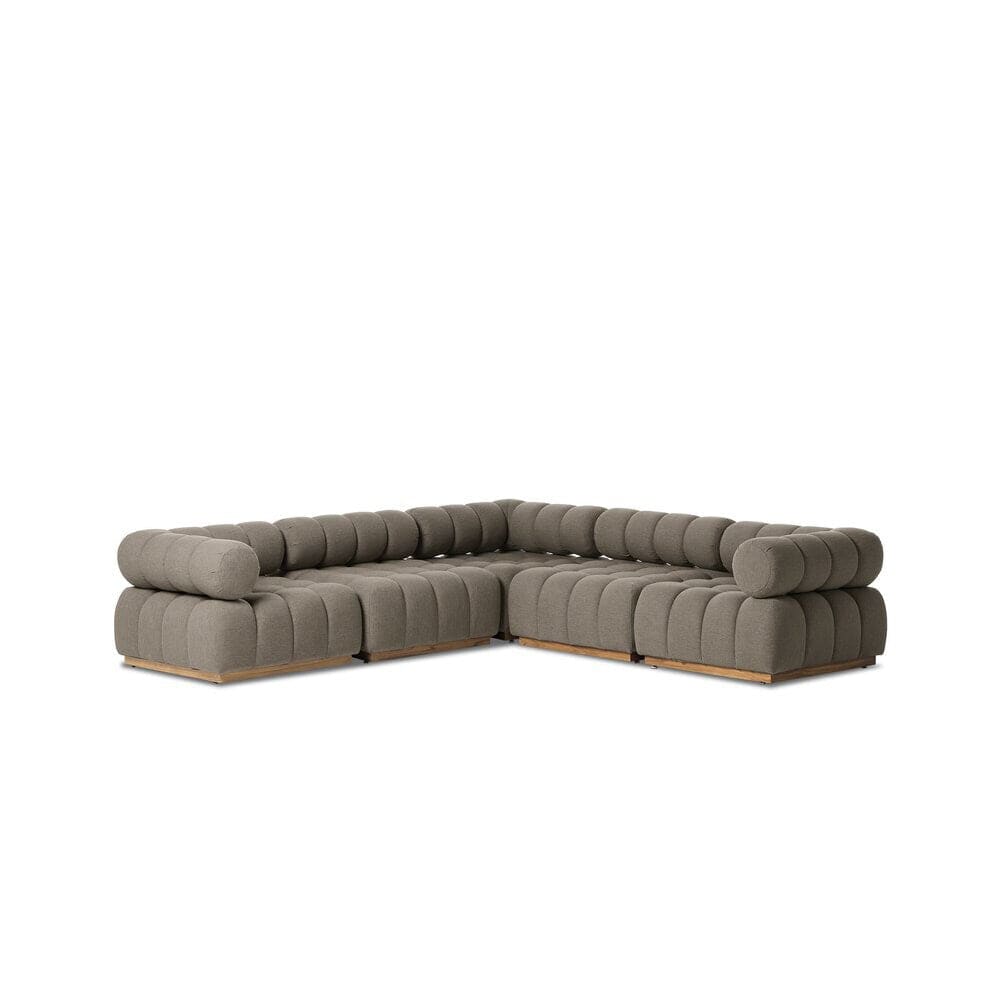 Four Hands - Solano - Roma Outdoor 5-Piece Sectional - Alessi Fawn - 230028-003 veiw 1