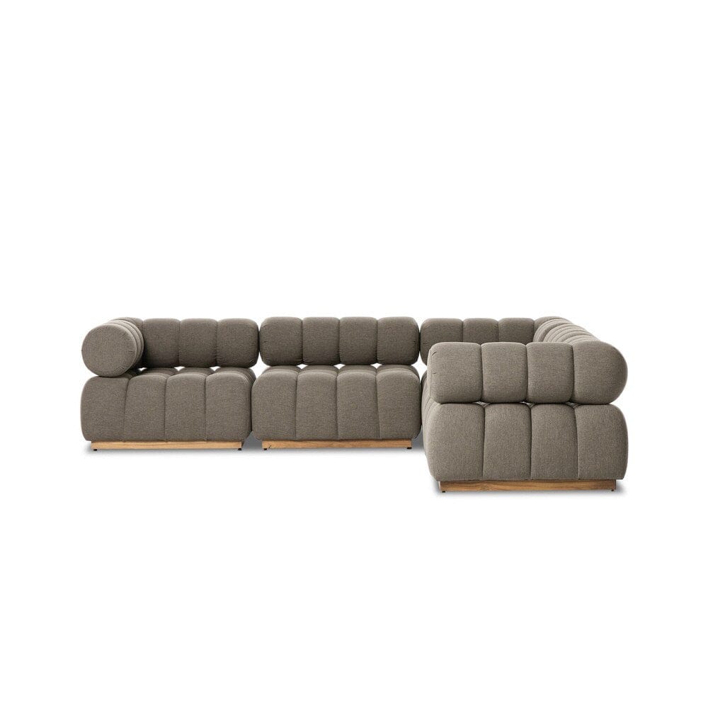 Four Hands - Solano - Roma Outdoor 5-Piece Sectional - Alessi Fawn - 230028-003 veiw 3