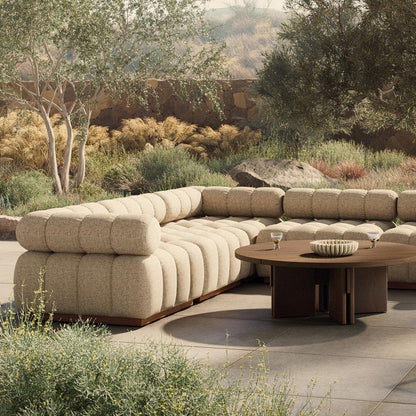 Four Hands - Solano - Roma Outdoor 5-Piece Sectional - Hayes Cream - 230028-006 veiw 4