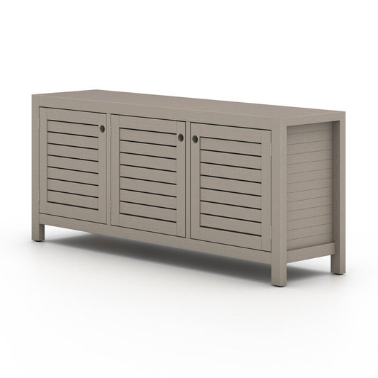 Four Hands - Solano - Sonoma Outdoor Sideboard - Weathered Grey-FSC - 227500-001 veiw 1