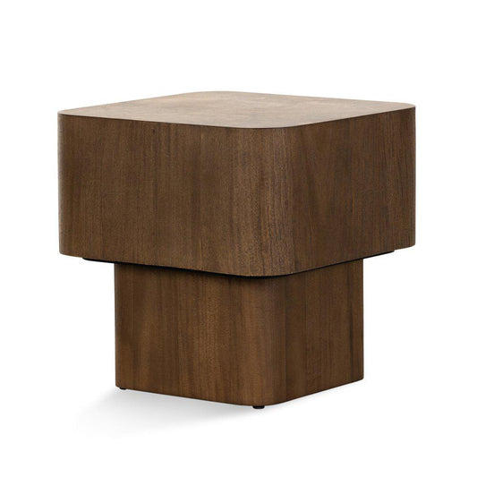 Four Hands - Wesson - Blanco End Table - Warm Umber Burl - 224809-003 veiw 1