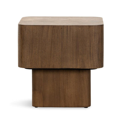 Four Hands - Wesson - Blanco End Table - Warm Umber Burl - 224809-003 veiw 2