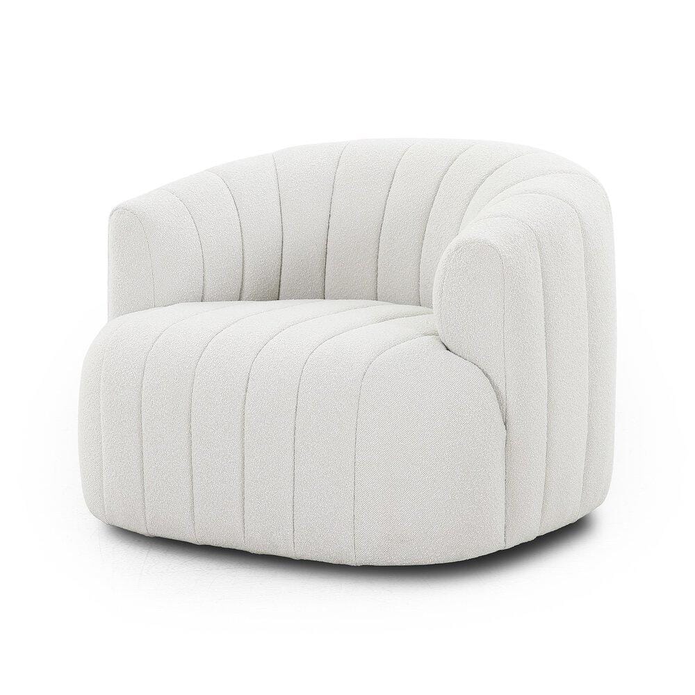 Four Hands - Grayson - Elliana Swivel Chair - FIQA Boucle Natural - 235243-003 veiw 1