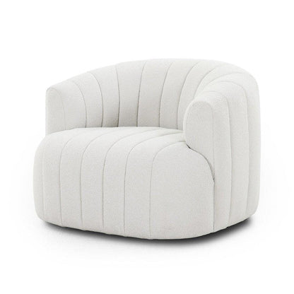 Four Hands - Grayson - Elliana Swivel Chair - FIQA Boucle Natural - 235243-003 veiw 1