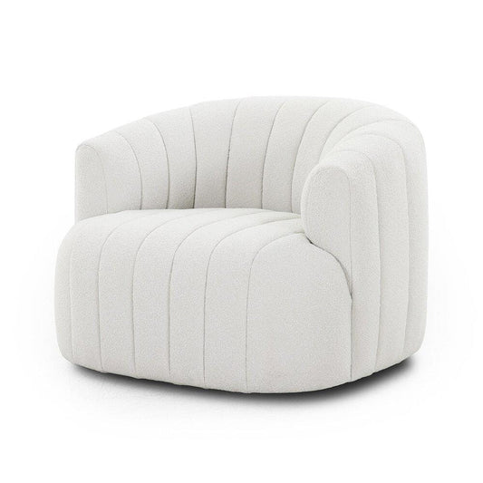 Four Hands - Grayson - Elliana Swivel Chair - FIQA Boucle Natural - 235243-003 veiw 1