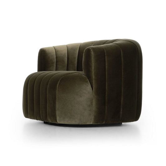 Four Hands - Grayson - Elliana Swivel Chair - Surrey Olive - 235243-008 veiw 1