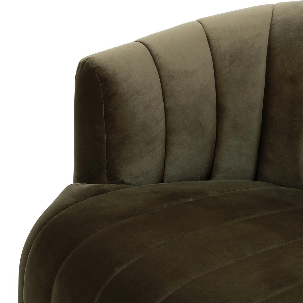 Four Hands - Grayson - Elliana Swivel Chair - Surrey Olive - 235243-008 veiw 4