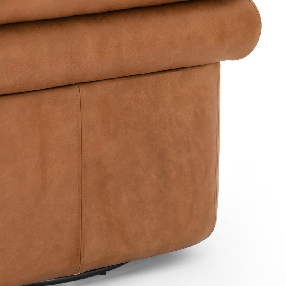Four Hands - Grayson - Evie Swivel Chair - Palermo Cognac - 225262-002 veiw 5