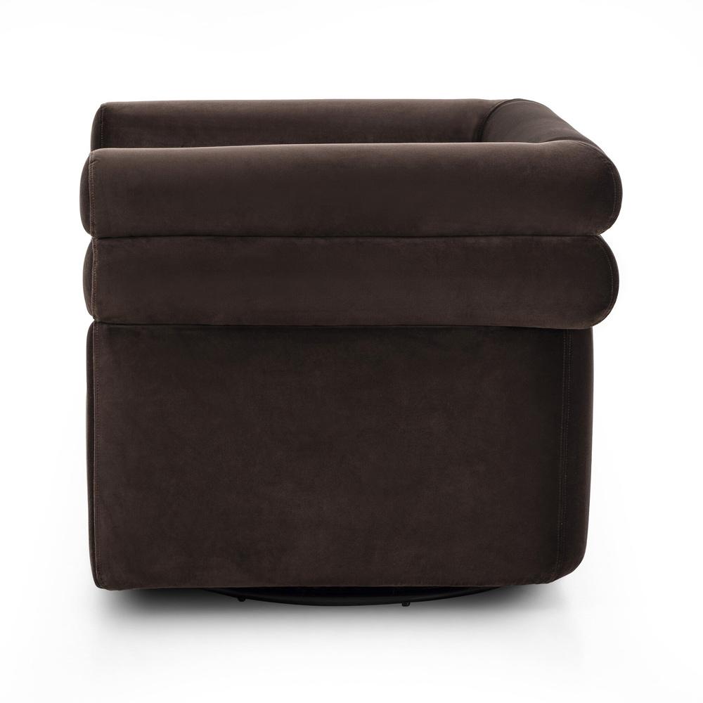 Four Hands - Grayson - Evie Swivel Chair - Surrey Cocoa - 225262-003 veiw 3