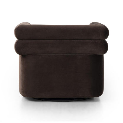 Four Hands - Grayson - Evie Swivel Chair - Surrey Cocoa - 225262-003 veiw 5