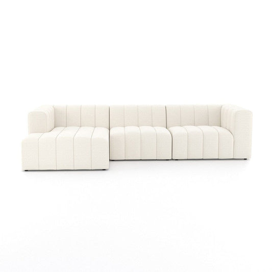 Four Hands - Grayson - Langham Channeled 3-Piece Sectional - Fayette Cloud - 105759-006 veiw 2