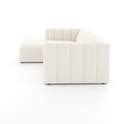 Four Hands - Grayson - Langham Channeled 3-Piece Sectional - Fayette Cloud - 105759-006 veiw 3