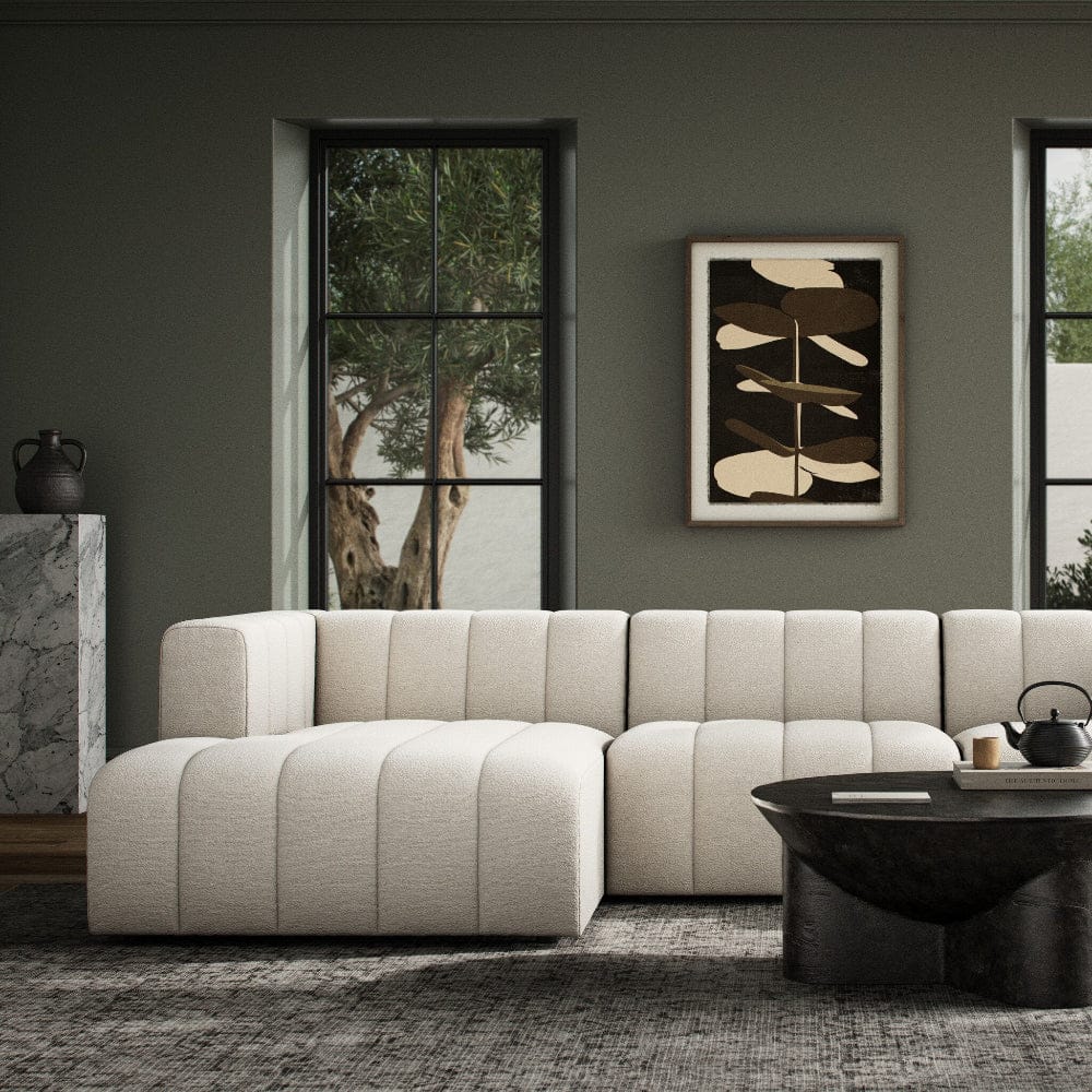 Four Hands - Grayson - Langham Channeled 3-Piece Sectional - Fayette Cloud - 105759-006 veiw 5