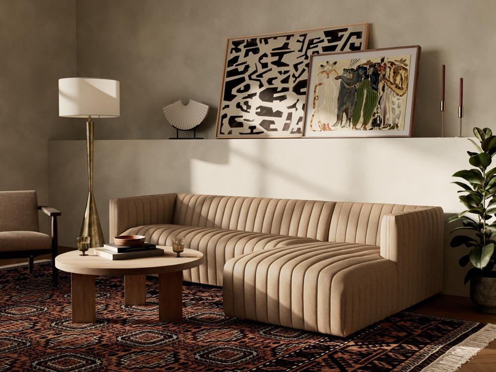 Four Hands - Grayson - Augustine 2-Piece Sectional - Palermo Drift - 234065-005 veiw 4