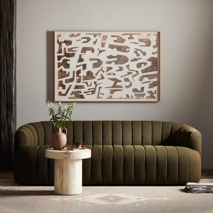Four Hands - Grayson - Elliana Sofa - FIQA Boucle Olive - 235244-007 veiw 4