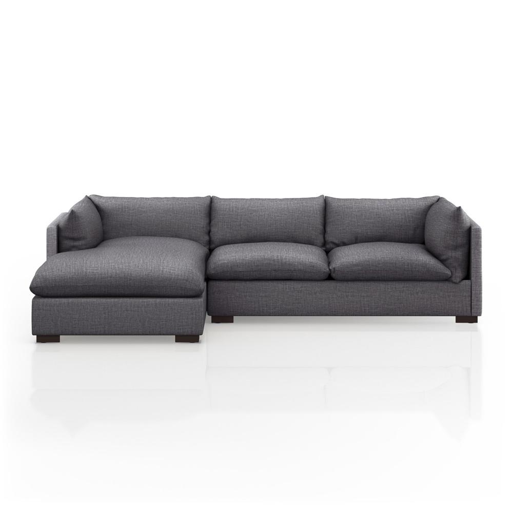Four Hands - Atelier - Westwood 2-Piece Sectional - Bennett Charcoal - 231329-004 veiw 2