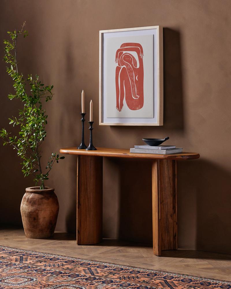 Four Hands - Haiden - Paden Console Table - Sandy Acacia - 227803-002 veiw 4