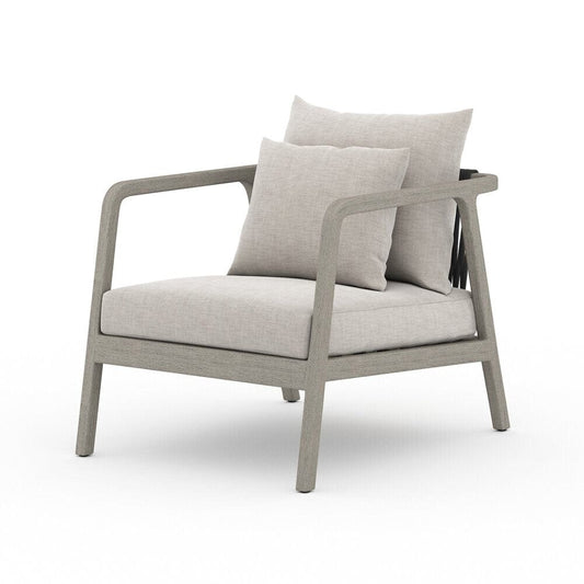 Four Hands - Solano - Numa Outdoor Chair - Weathered Grey - Venao Grey - 223202-004 veiw 1
