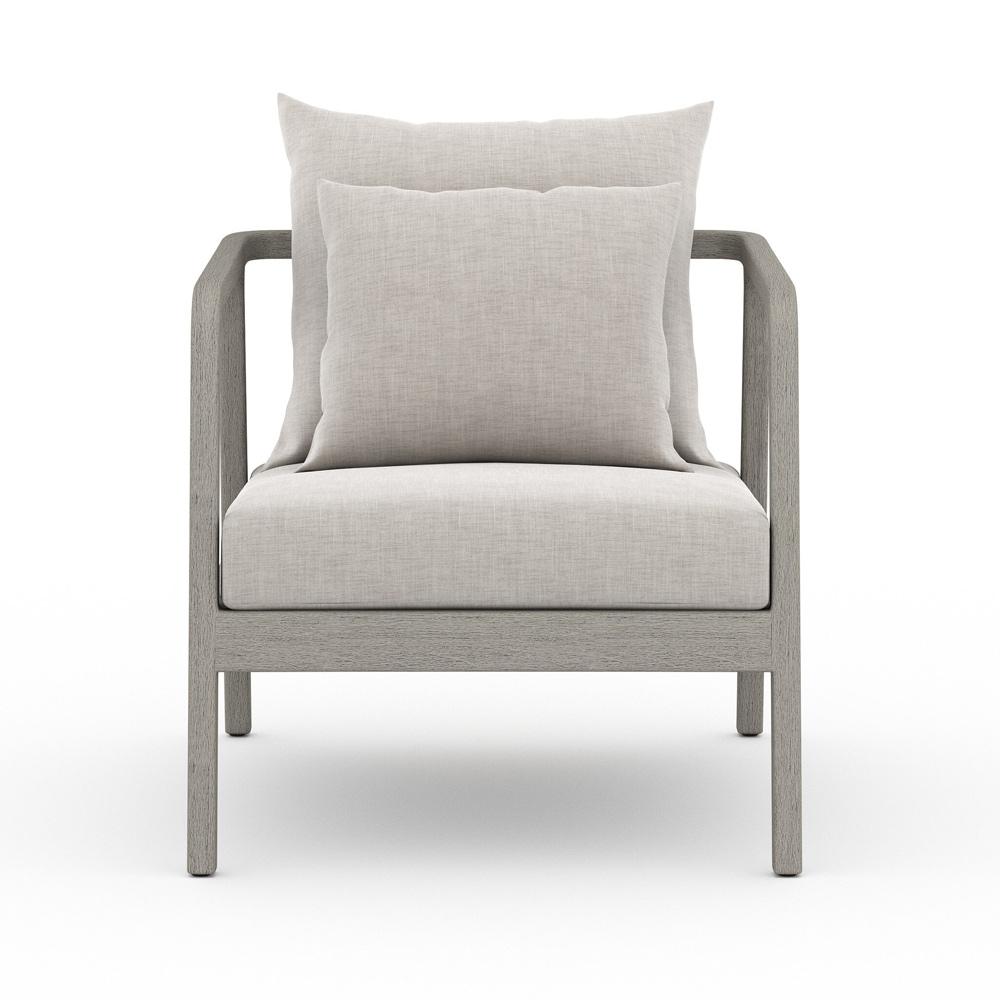 Four Hands - Solano - Numa Outdoor Chair - Weathered Grey - Venao Grey - 223202-004 veiw 2