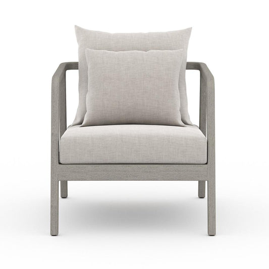 Four Hands - Solano - Numa Outdoor Chair - Weathered Grey - Venao Grey - 223202-004 veiw 2