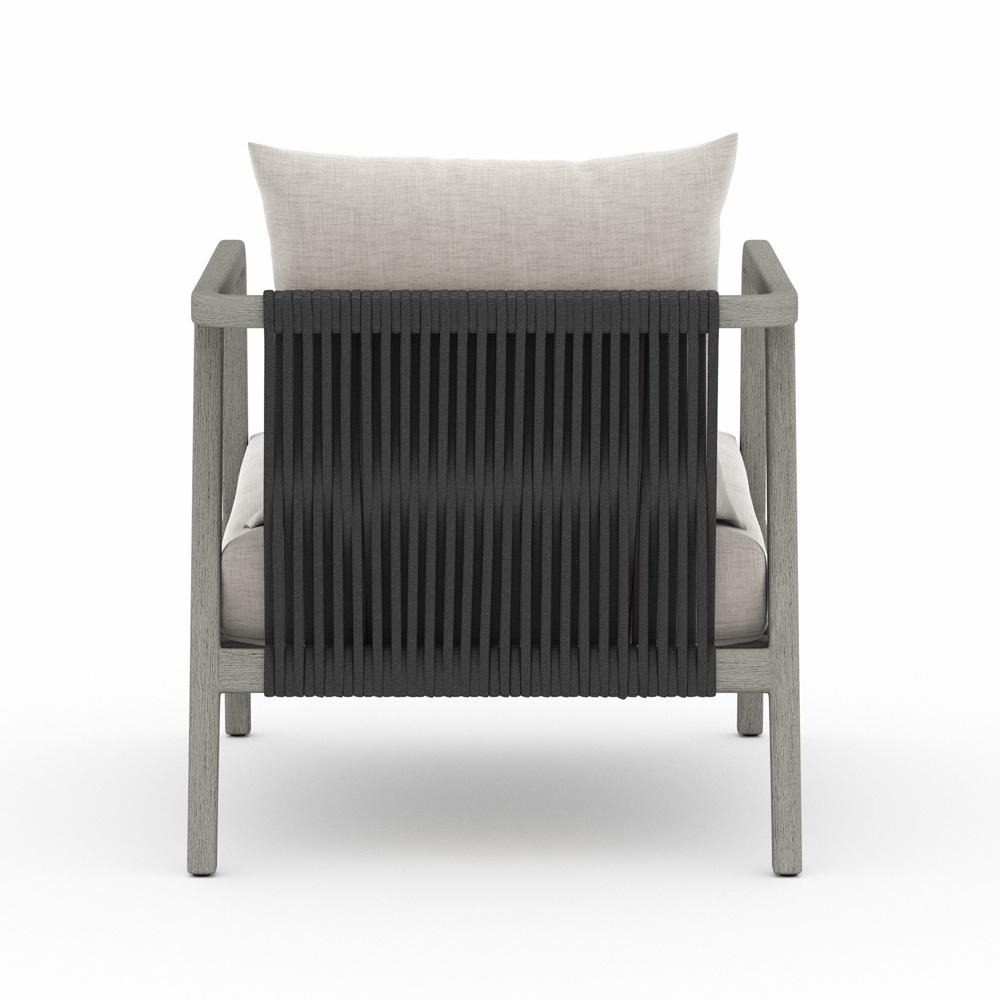 Four Hands - Solano - Numa Outdoor Chair - Weathered Grey - Venao Grey - 223202-004 veiw 4