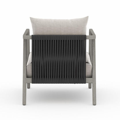 Four Hands - Solano - Numa Outdoor Chair - Weathered Grey - Venao Grey - 223202-004 veiw 4