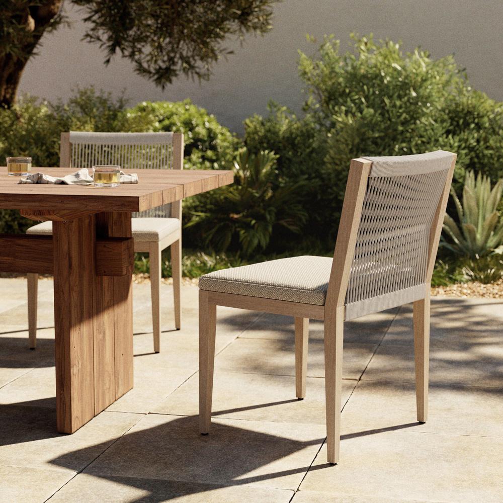Four Hands - Solano - Sherwood Outdoor Dining Chair, Washed Brown - Faye Sand - 223161-004 veiw 4