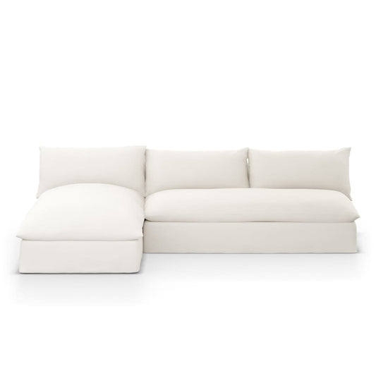 Four Hands - Solano - Grant Outdoor 2-Piece Sectional - Faye Cream - 235712-003 veiw 2