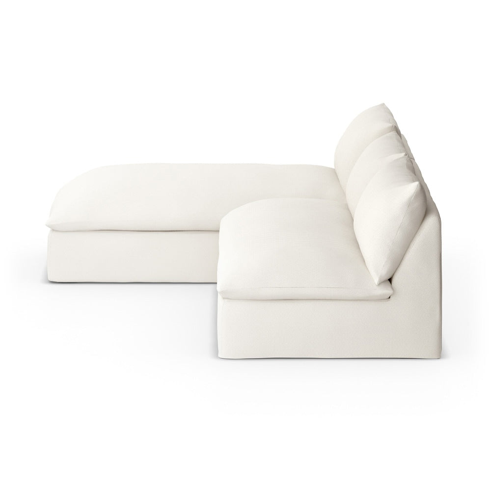 Four Hands - Solano - Grant Outdoor 2-Piece Sectional - Faye Cream - 235712-003 veiw 3