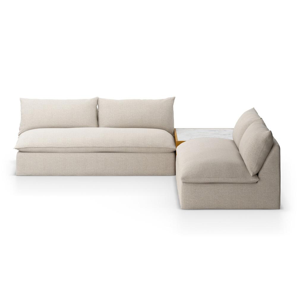 Four Hands - Solano - Grant Outdoor 2-Piece Sectional W/ Coffee Table - Faye Sand - 235710-001 veiw 3