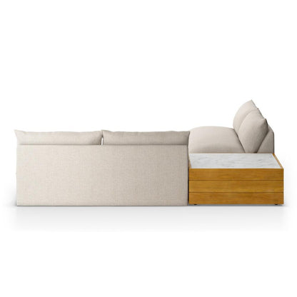 Four Hands - Solano - Grant Outdoor 2-Piece Sectional W/ Coffee Table - Faye Sand - 235710-001 veiw 5