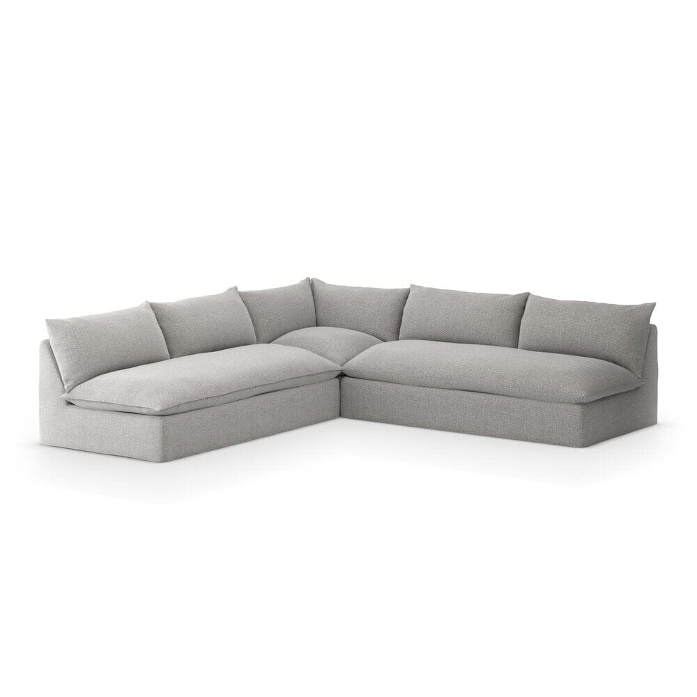 Four Hands - Solano - Grant Outdoor 3-Piece Sectional - Faye Ash - 235713-002 veiw 1