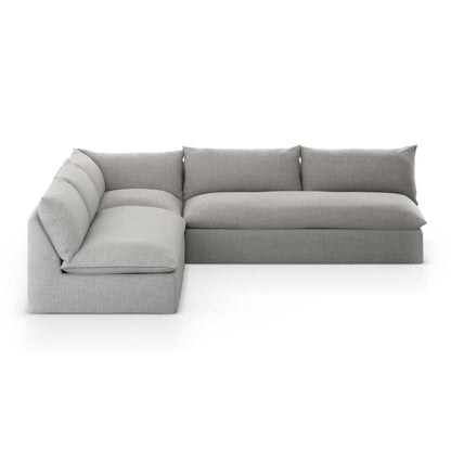 Four Hands - Solano - Grant Outdoor 3-Piece Sectional - Faye Ash - 235713-002 veiw 2