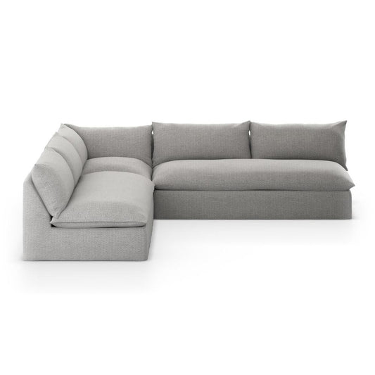 Four Hands - Solano - Grant Outdoor 3-Piece Sectional - Faye Ash - 235713-002 veiw 2