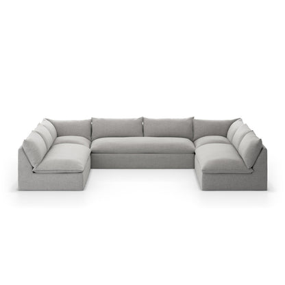 Four Hands - Solano - Grant Outdoor 5-Piece Sectional - Faye Ash - 235714-001 veiw 2