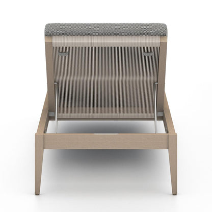 Four Hands - Solano - Sherwood Outdoor Chaise, Washed Brown - Faye Ash - 226912-004 veiw 5