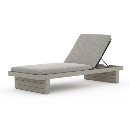 Four Hands - Solano - Leroy Outdoor Chaise - Weathered Grey - Faye Ash - 223214-008 veiw 1