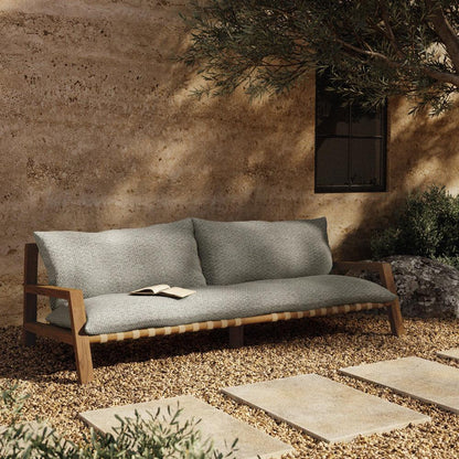 Four Hands - Solano - Soren Outdoor Sofa - 95in - Faye Ash - 225399-003 veiw 4