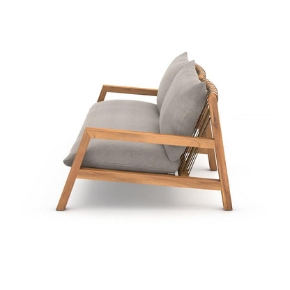 Four Hands - Solano - Soren Outdoor Sofa - 95in - Venao Grey - 225399-001 veiw 3