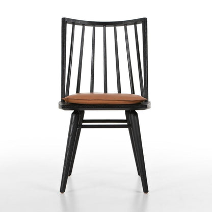 Four Hands - Wallis - Lewis Windsor Chair - Whiskey Saddle - 228386-017 veiw 2