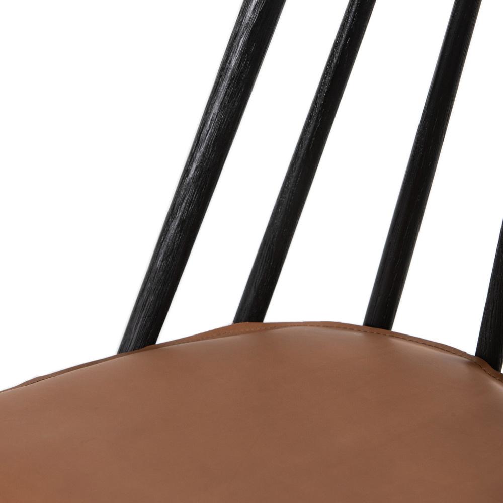 Four Hands - Wallis - Lewis Windsor Chair - Whiskey Saddle - 228386-017 veiw 4