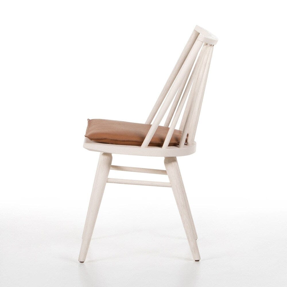 Four Hands - Wallis - Lewis Windsor Chair - Whiskey Saddle - 228386-015 veiw 3